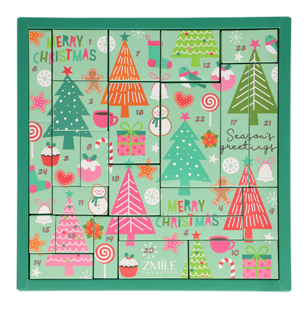 Zmile Advent Calendar Kalendarz Adwentowy Z Kosmetykami Puzle Pinetrees