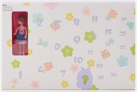 Sinsay Kalendarz Adwentowy Mała Lalka + Akcesoria Biały