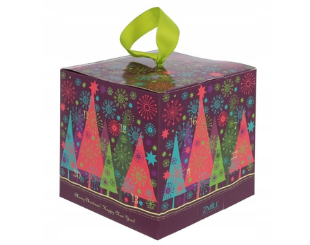 Zmile Advent Calendar Kalendarz Adwentowy Z Kosmetykami Cube Christmas Trees