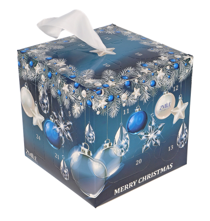 Zmile Advent Calendar Kalendarz Adwentowy Z Kosmetykami Cube Blue Magic