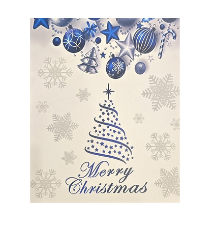 Kalendarz Adwentowy Bransoletka Z Zawieszkami Niebieska Choinka