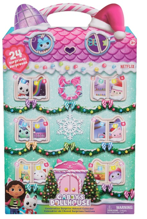 Spin Master Kalendarz Adwentowy Z Figurkami Koci Domek Gabi 6071068