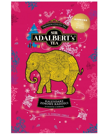 Adalbert's Kalendarz Adwentowy Premium Z Herbatą Zimowe Radości