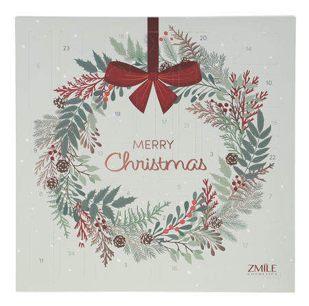 Zmile Advent Calendar Kalendarz Adwentowy Z Kosmetykami Square Jingle And Glow