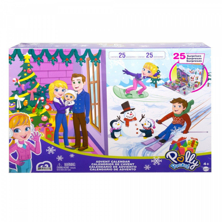 Polly Pocket Kalendarz Adwentowy Z Zabawkami GYW07