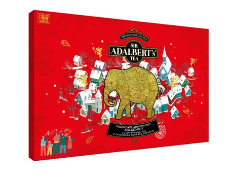 Adalbert's Kalendarz Adwentowy Premium Z Herbatą Kolędnicy