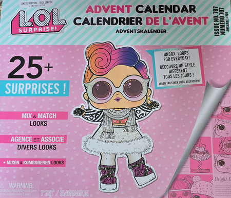 L.O.L. Suprise! Klendarz Adwentowy Laleczka Lol 3