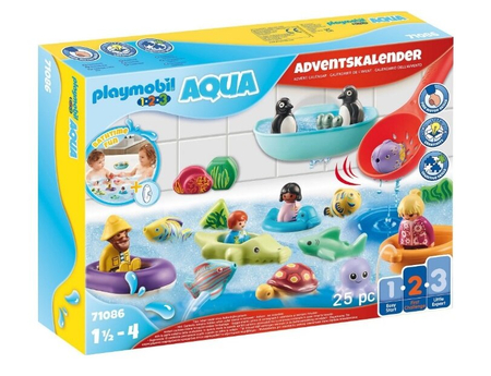 Playmobil Kalendarz Adwentowy Aqua 71086