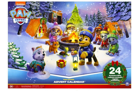 Nickelodeon Kalendarz Adwentowy Psi Patrol 6063791