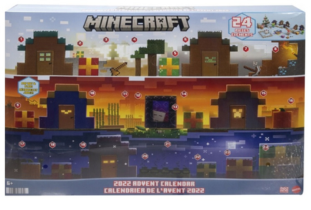 Mattel Minecraft Kalendarz Adwentowy Z Figurkami HHT64