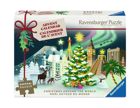 Ravensburger Kalenndarz Adwentowy Z Puzlami
