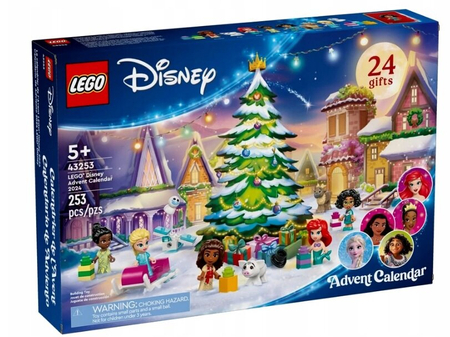 LEGO Kalendarz Adwentowy Disney Princess 43253