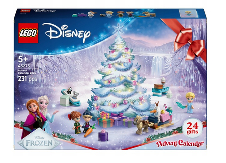 LEGO Kalendarz Adwentowy Disney Frozen 43273