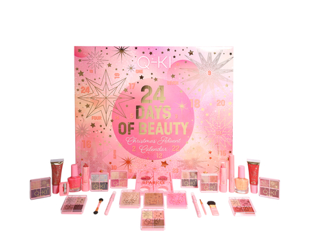 Q-KI 24 Days Of Beauty Calendar Kalendarz Adwentowy Z Kosmetykami Stars