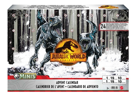 Mattel Kalendarz Adwentowy Park Jurajski HHW24