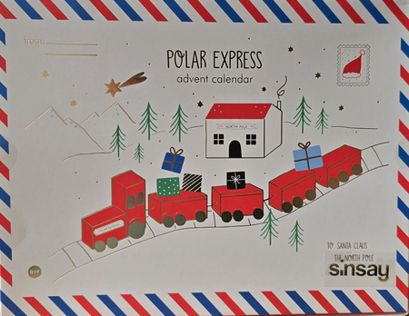Sinsay Kalendarz Adwentowy Ekspres Polarny DIY Do Samodzielnego Złożenia
