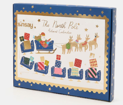 Sinsay Kalendarz Adwentowy The North Pole DIY Do Samodzielnego Złożenia