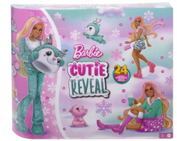 Mattel Barbie Cutie Reveal Kalednarz Adwentowy HJX76