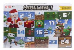 Mattel Minecraft Kalendarz Adwentowy Z Figurkami HXM86