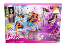 Barbie Kalendarz Adwentowy Z Lalką Oraz Akcesoriami HKB09