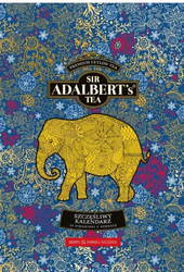 Adalbert's Kalendarz Adwentowy Premium Z Herbatą Szczęśliwy Kalendarz Niebieski