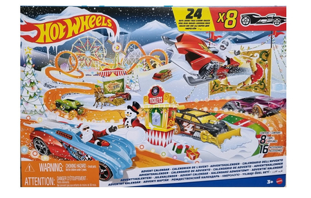 Hot Wheels Kalendarz Adwentowy Z Zabawkami HCW15