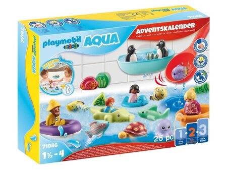 Playmobil Kalendarz Adwentowy Aqua 71086