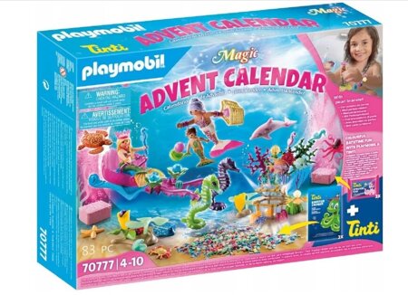 Playmobil Kalendarz Adwentowy Syrenki 70777