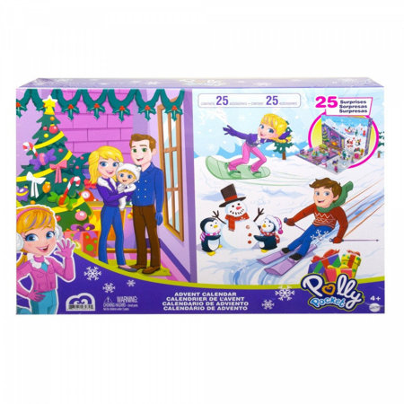 Polly Pocket Kalendarz Adwentowy Z Zabawkami GYW07