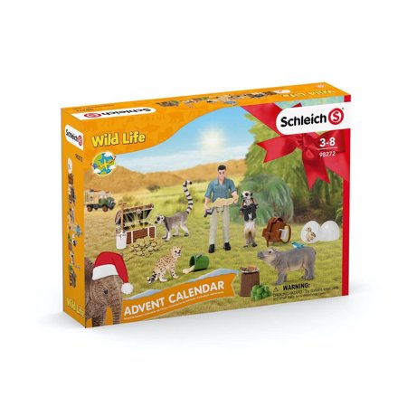 Schleich Kalendarz Adwentowy Wild Life Dzika Przyroda 98272